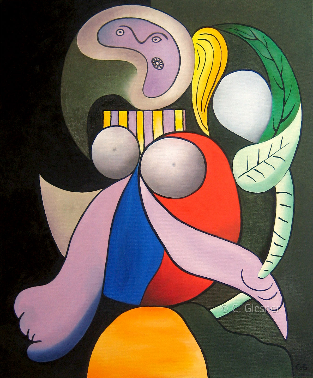 Nach Picasso, Auftragsmalerei